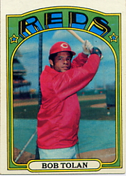 1972 Topps Baseball Cards      003       Bob Tolan